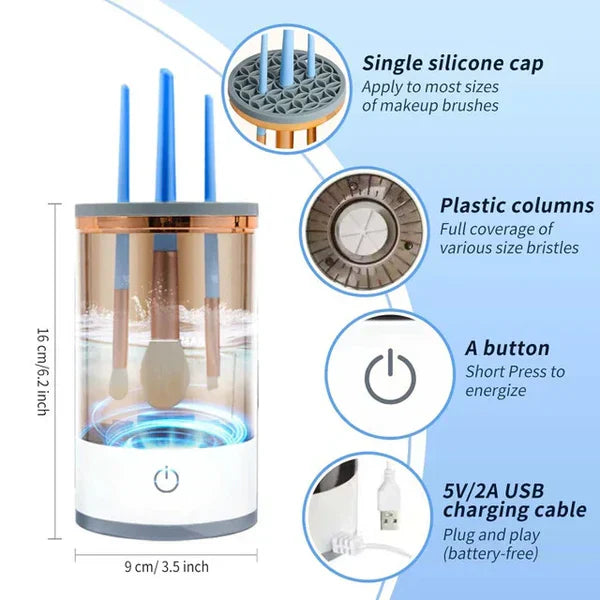Buy Wafir™ Makeup Brush Cleaner – منظف فرش المكياج