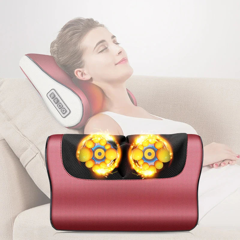 Buy Wafir™ Red Pillow Massager – جهاز تدليك الوسادة الحمراء