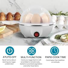 Buy Wafir™Electric Egg Cooker 7 Eggs Steamer